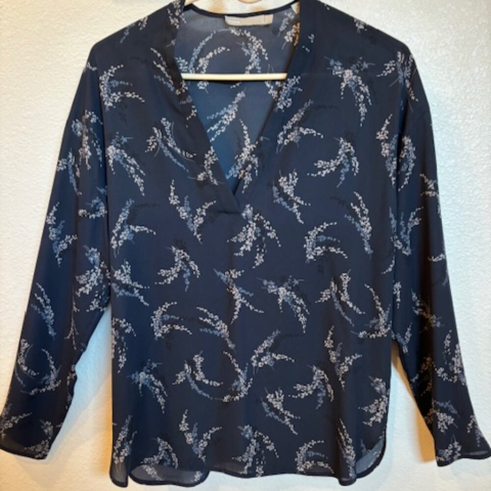 Vince floral blouse